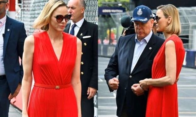 Şahzadə Şarlen Monakodakı qapalı qəbulda modelləri kölgədə qoydu - FOTO